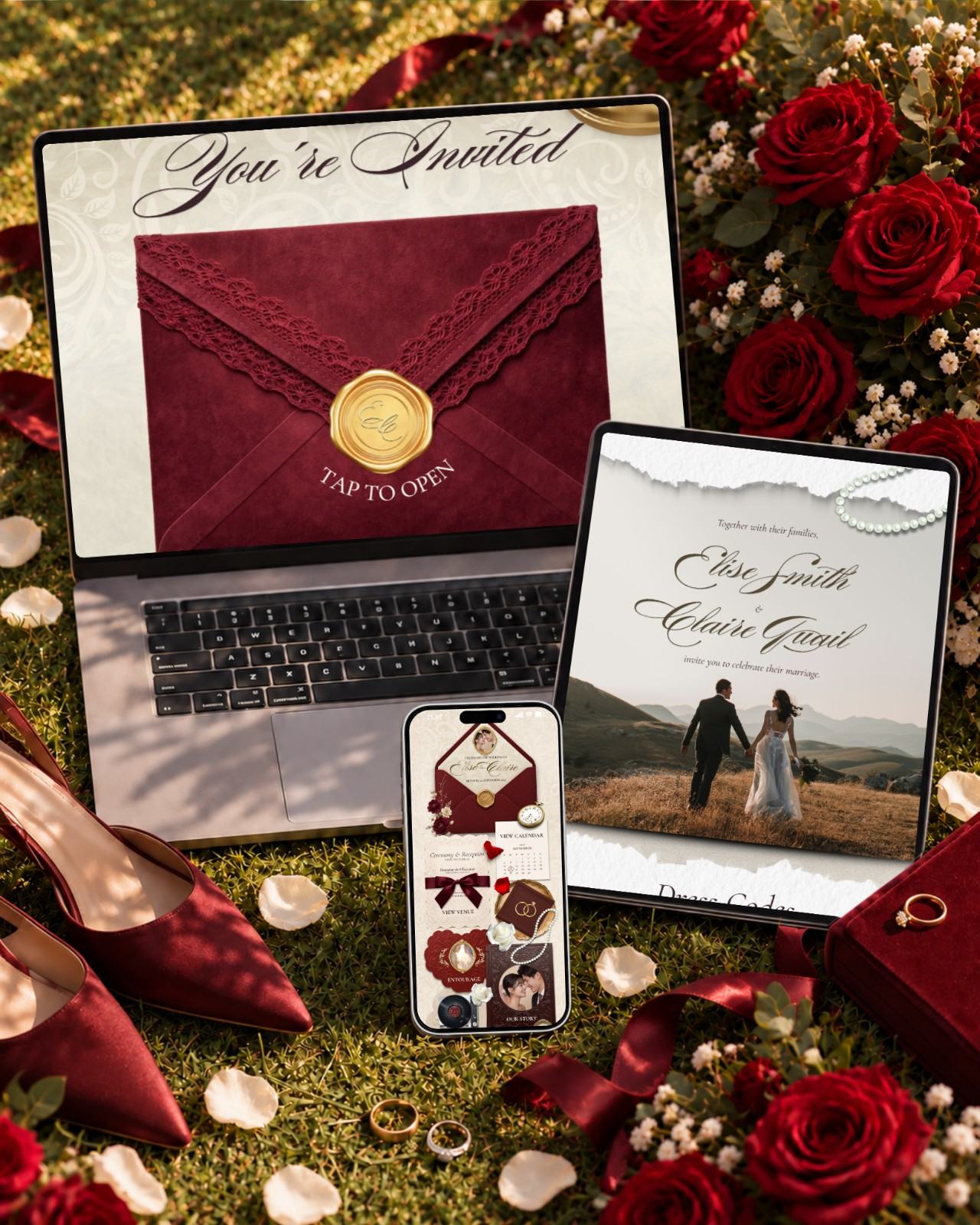 Ruby Soirée &mdash; invitation website preview 6
