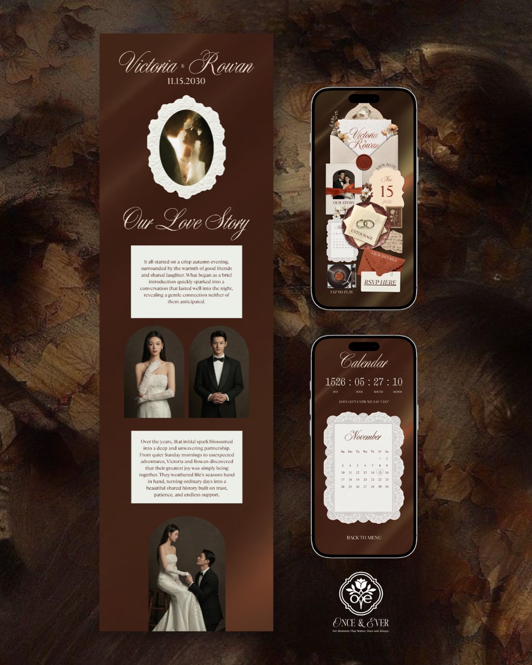Sienna Heirloom &mdash; invitation website preview 4